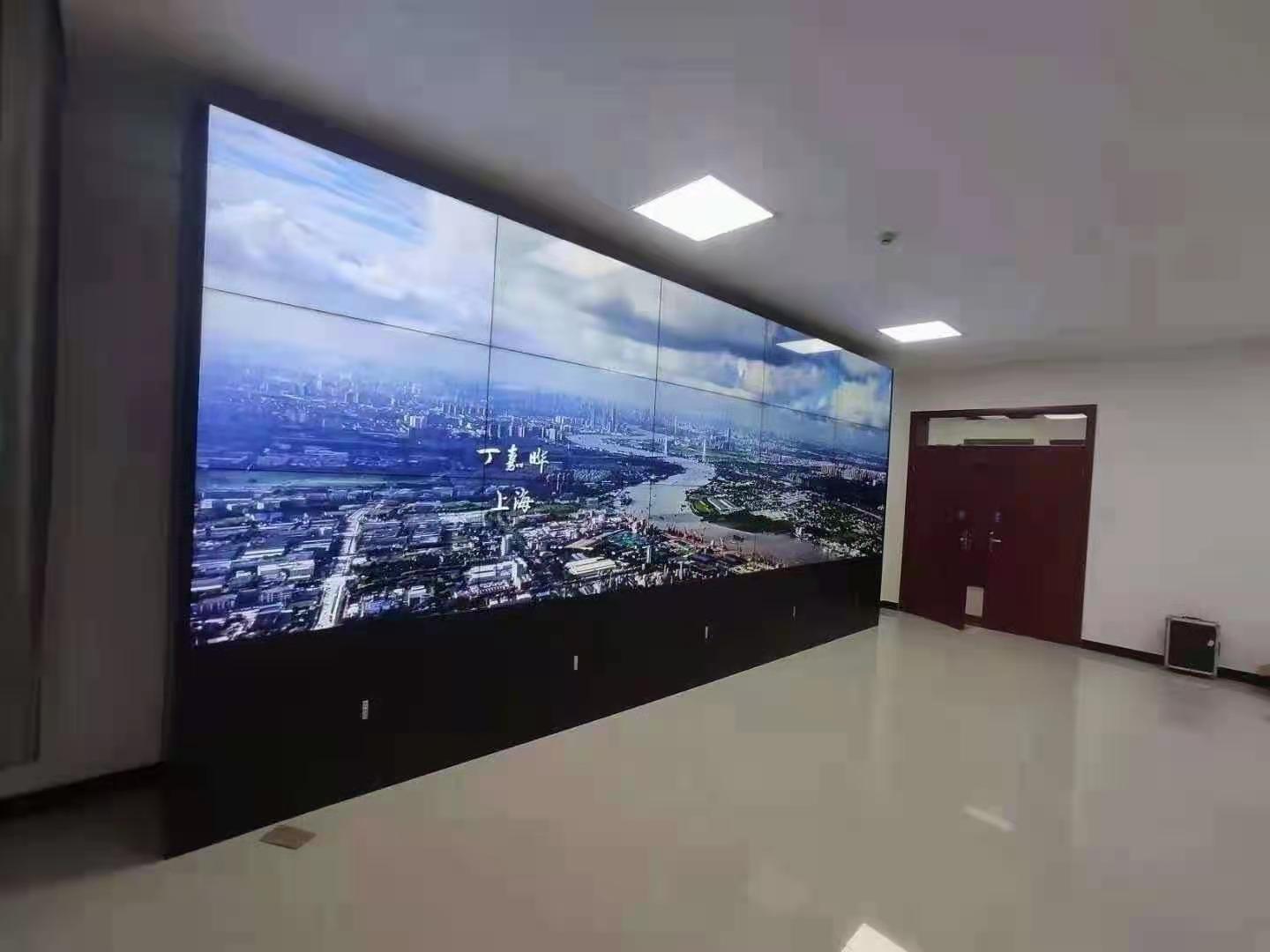 浦江拼接屏-55寸京东方液晶拼接屏3X4案例展示